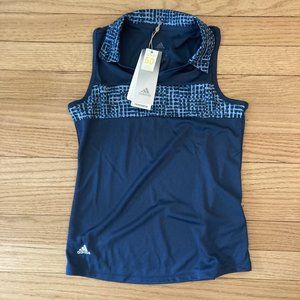 NWT Adidas Sleeveless Golf Shirt